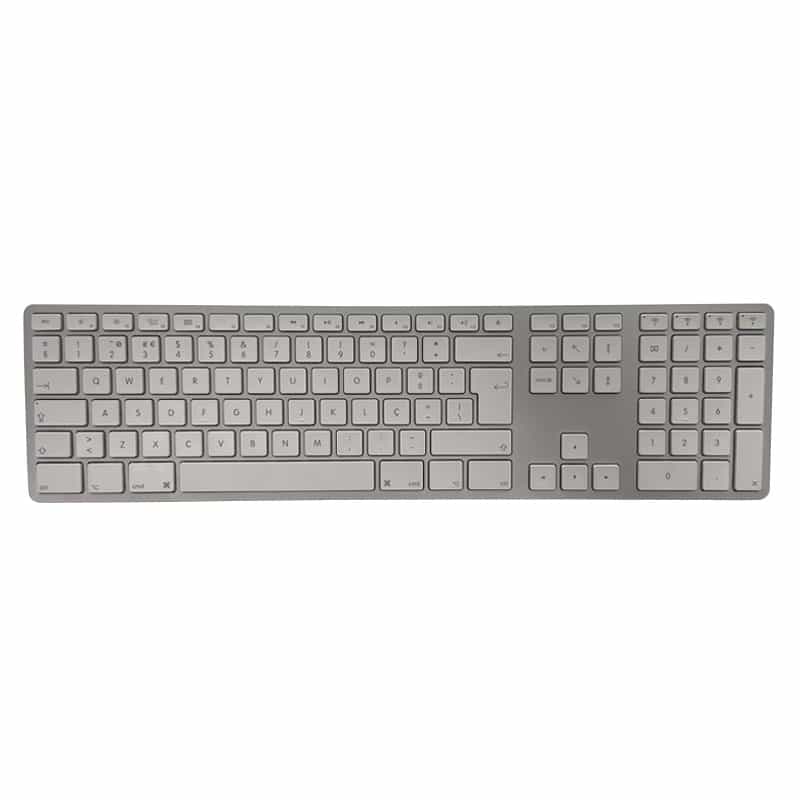 Teclado Sem Fios Branco Espanhol