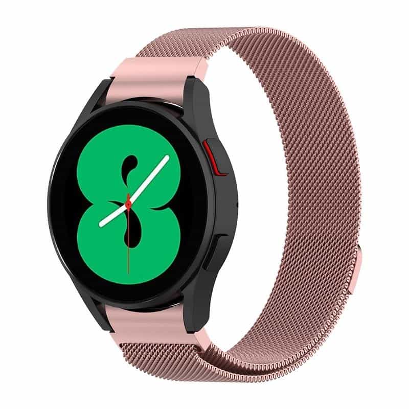 Bracelete Milanesa Samsung Watch Rosa Dourado Galaxy 4 Classic