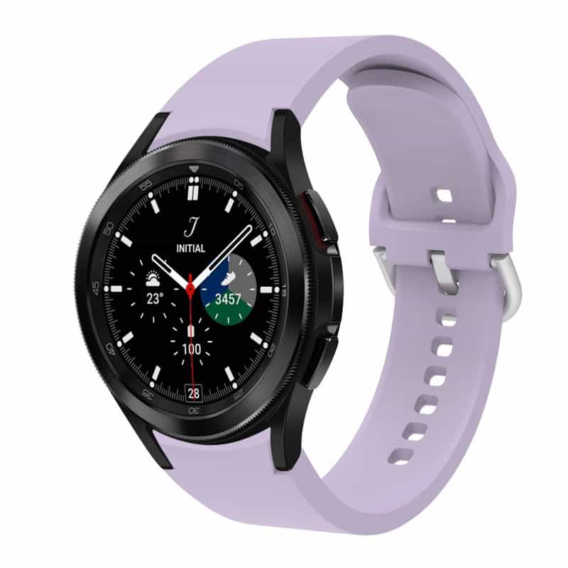 Bracelete Silicone Samsung Watch Lavanda Galaxy 4