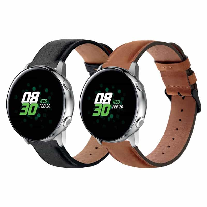 Bracelete Smartwatch em Pele
