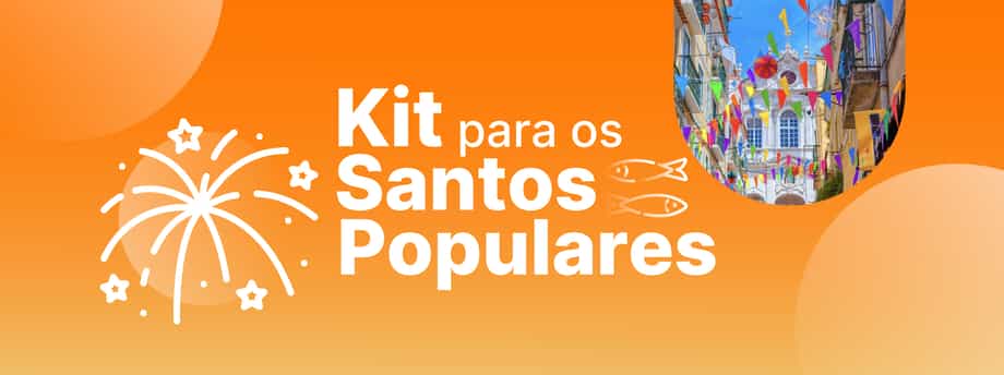 Imagem sobre Kit Sobrevivência iServices para os Santos Populares
